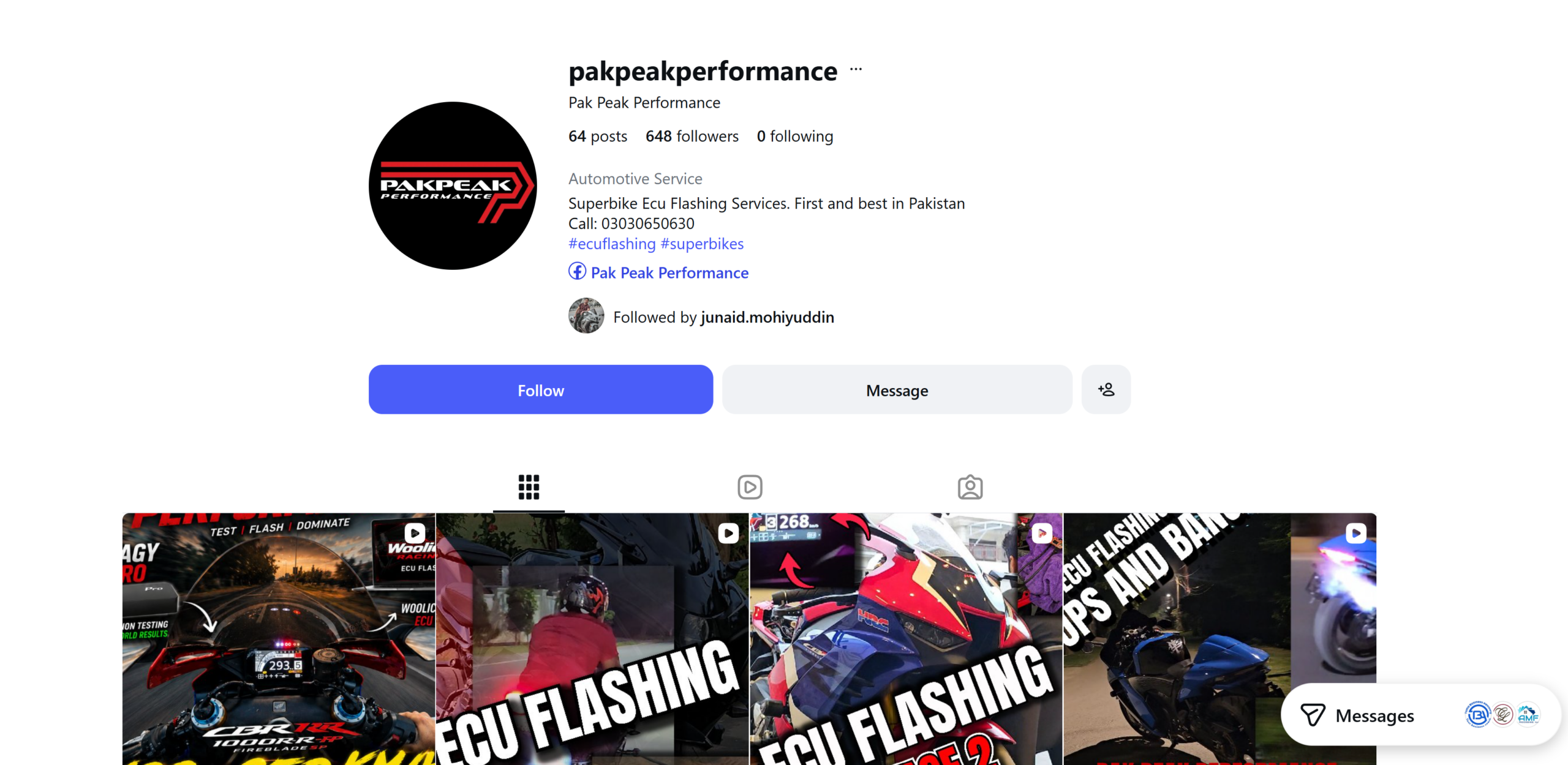 Instagram content management case study for a fitness and performance brand in Pakistan